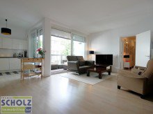 Wohn-/Esszimmer Nahe Ludwigkirchplatz - Neuwertige Traumwohnung in begehrtester Kiezlage