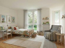 Kind/Arbeit KI Lichterfelde. Gr�n. Sonnig. Zuhause. Helle 3 Zi. - gro�er S�dbalkon - G�-WC - gro�z�giger Grundriss