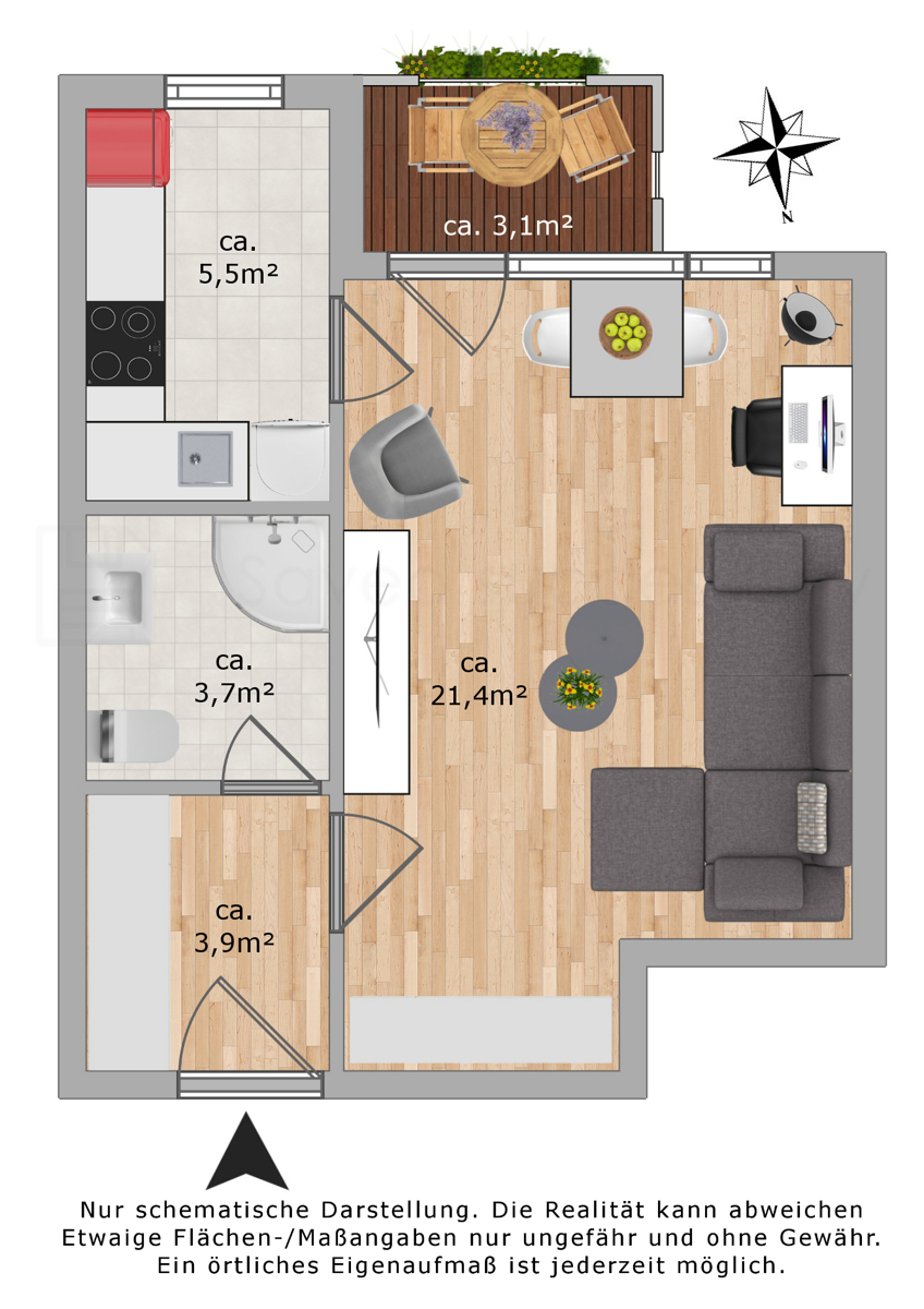 Grundriss Etagenwohnung Berlin
