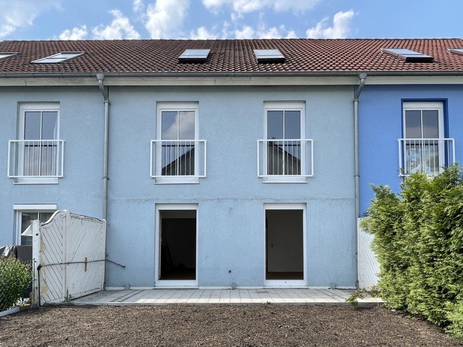 Gartenansicht Reihenmittelhaus Gr�nheide (Mark)