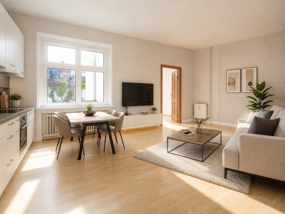 Option Wohnk�che KI Etagenwohnung Berlin