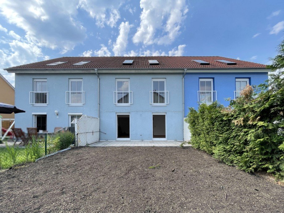 Gartenansicht Reihenmittelhaus Gr�nheide (Mark)