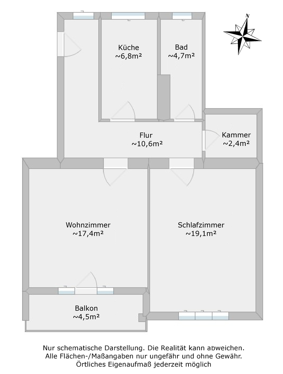 Grundriss Etagenwohnung Berlin