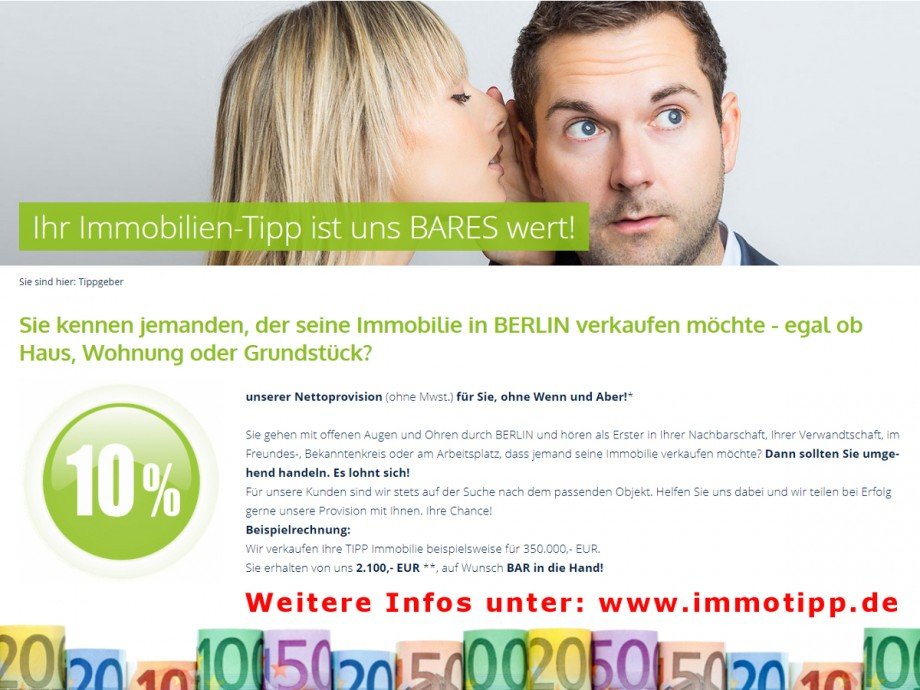 Tipp-Provision Etagenwohnung Berlin