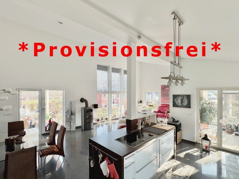 Loftgef�hl fast 60m� Gro�beeren Einfamilienhaus *Prov.frei* Neuwertiger Schweden-Bungalow, Kfw 70 Haus, barrierefrei, sparsam, hochwertig, modern