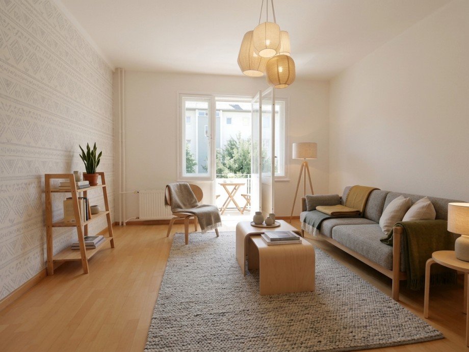Wohnen KI Etagenwohnung Berlin