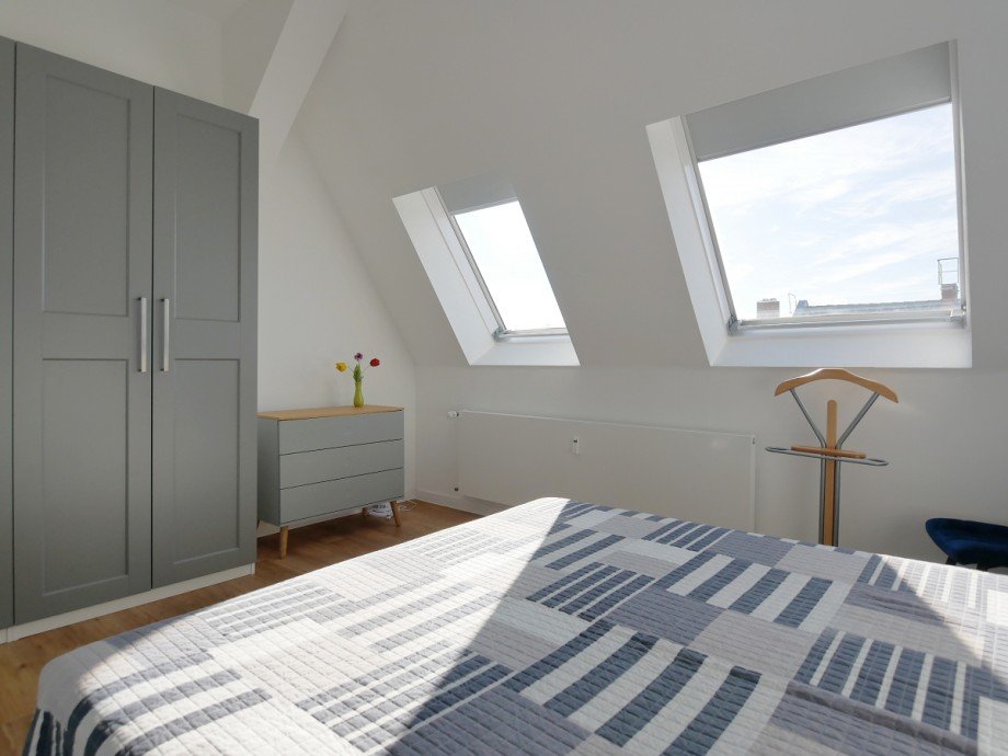 Schlafzimmer Dachgeschosswohnung Berlin