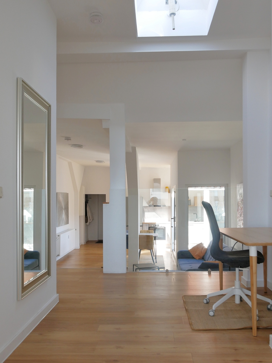 Galerie/Arbeit Dachgeschosswohnung Berlin