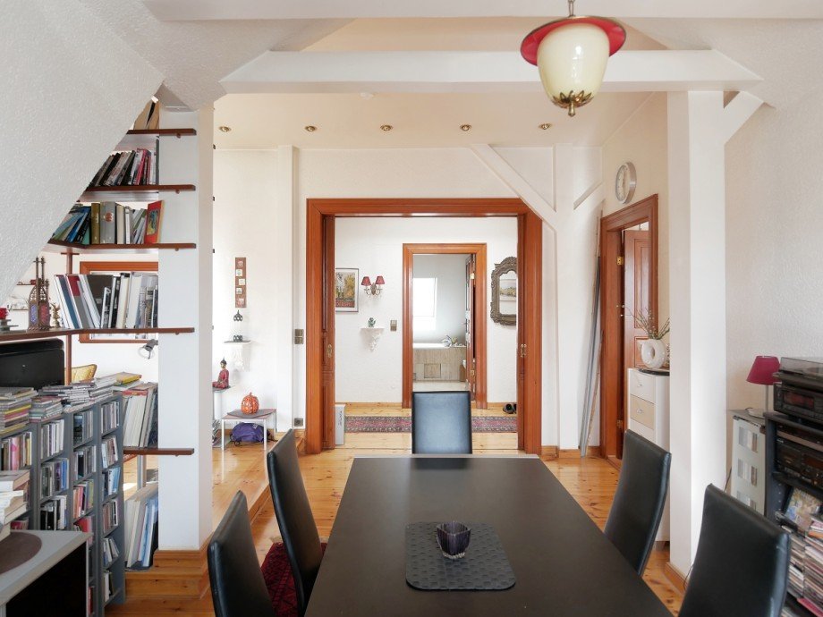 Raumblick Dachgeschosswohnung Berlin