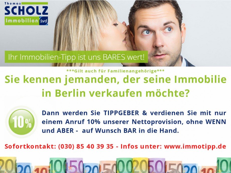 Tipp-Provision Etagenwohnung Berlin