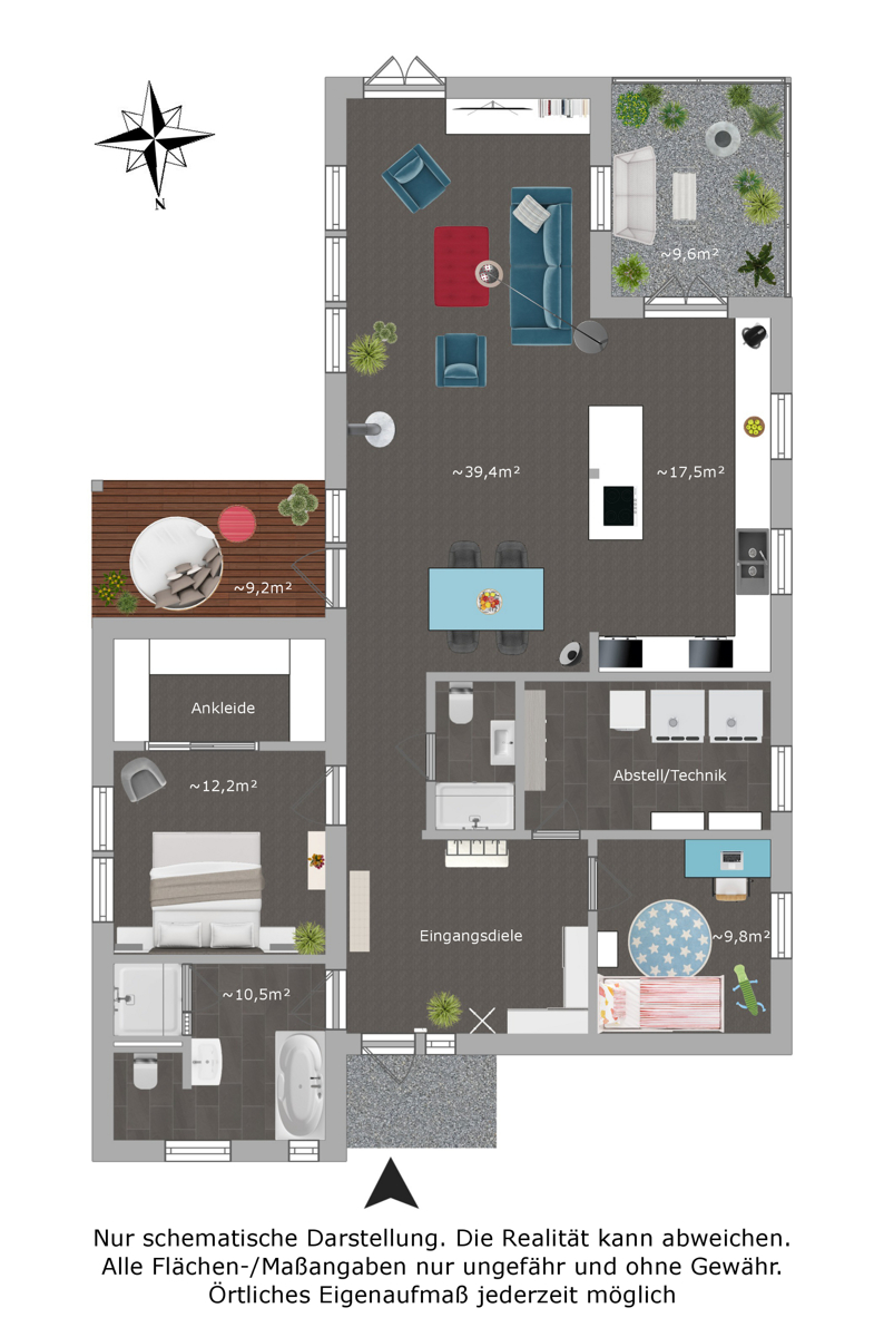 Grundriss Einfamilienhaus Gro�beeren