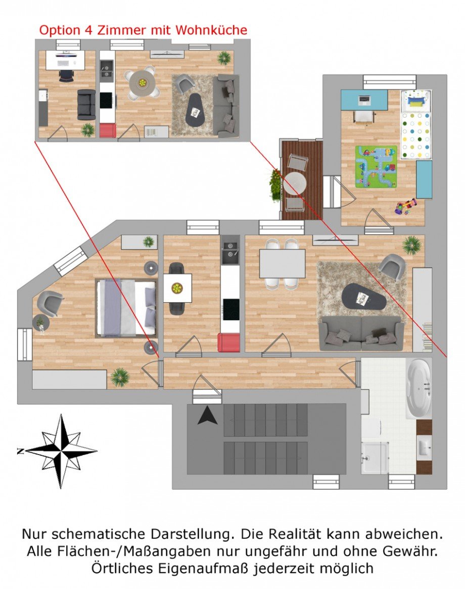 Grundriss Etagenwohnung Berlin