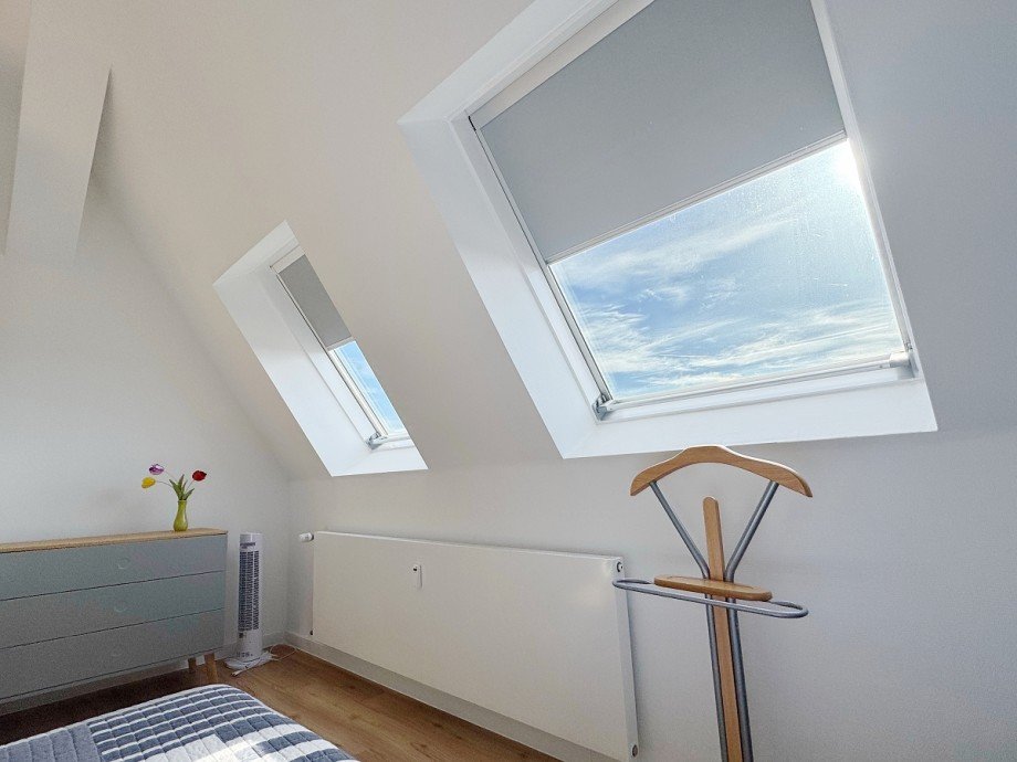 Blick beim Erwachen Dachgeschosswohnung Berlin