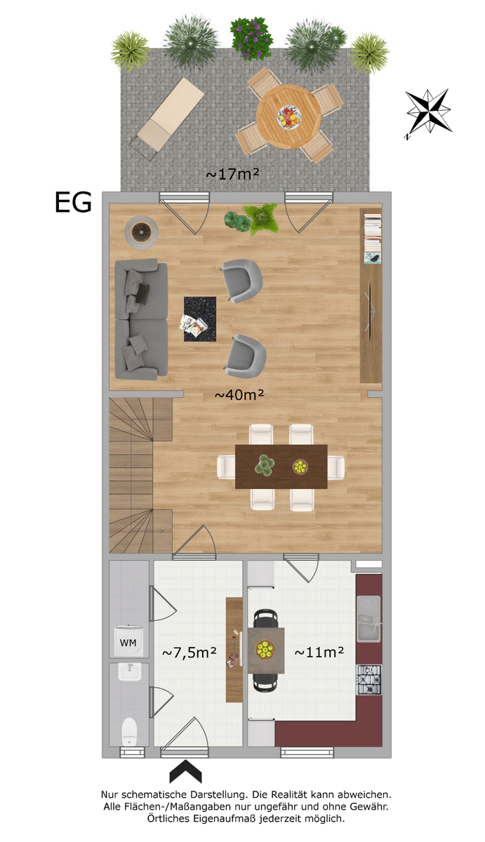 EG Reihenmittelhaus Gr�nheide (Mark)